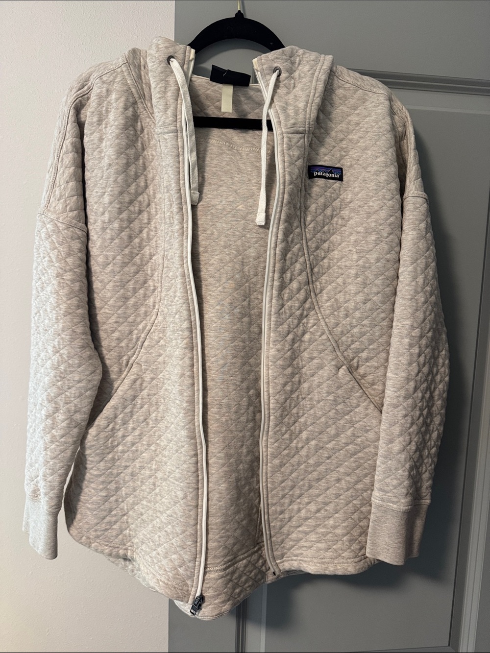 Patagonia Quilted Hooded Zip-Up Jacket